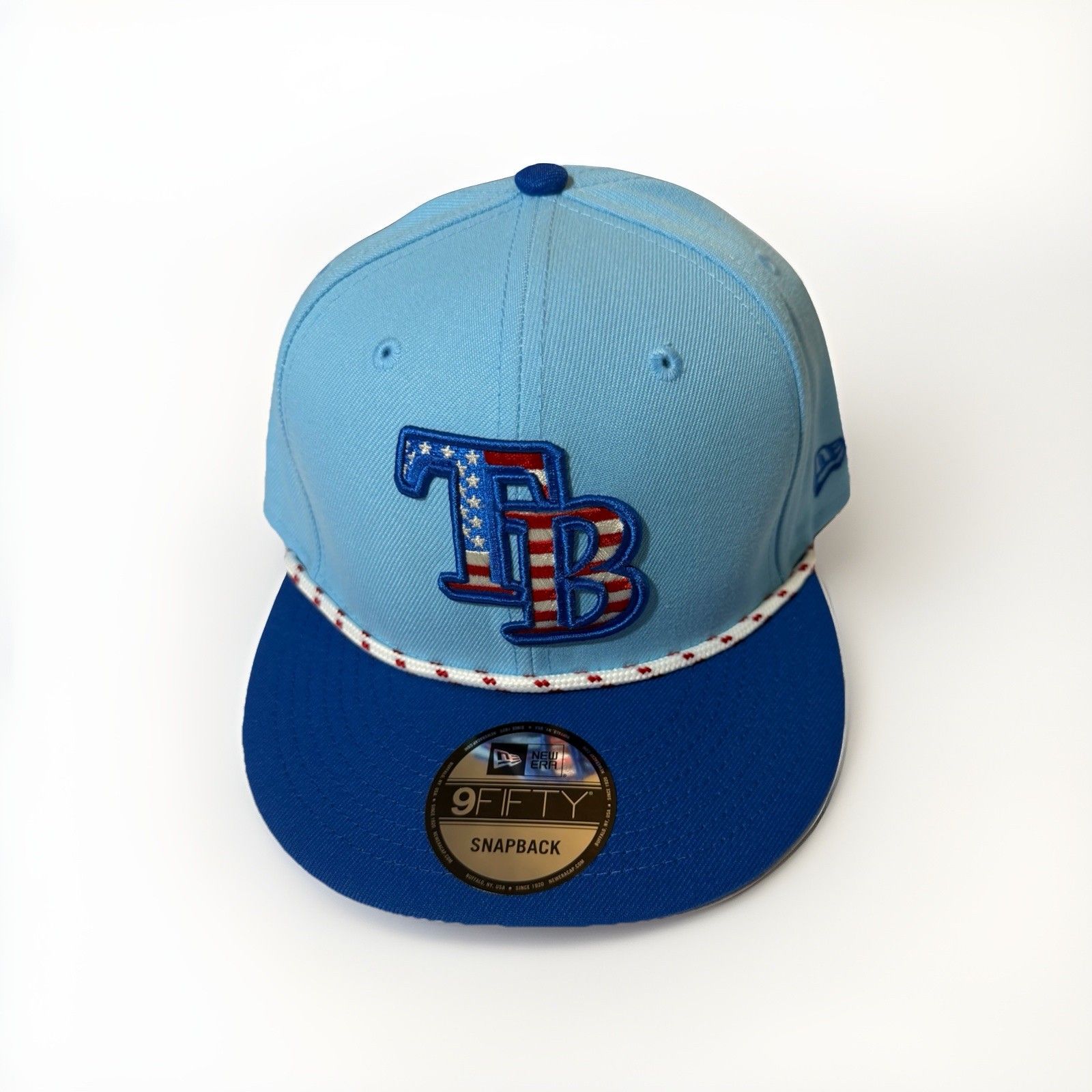 New Era Tampa Bay Devil Rays 9fifty Independence Day 4th Of July Snapback Hat